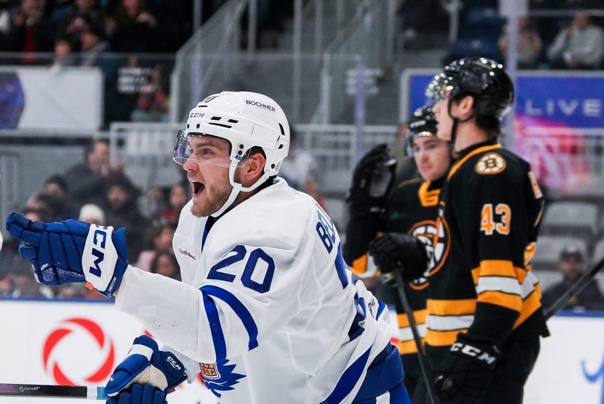 Thursday's FTB: The Marlies dunk on the Bruins again