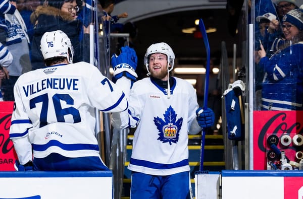 The Marlies beat the Senators twice in home-away series